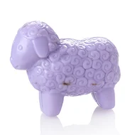 Mini-Schaf mollig Lavendel